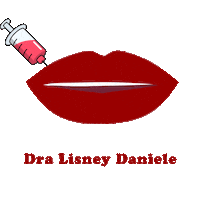 dralisneydaniele botox harmonização facial lisney lisney daniele Sticker
