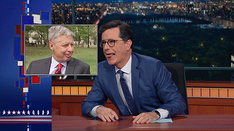 stephen colbert politics GIF by The Late Show With Stephen Colbert