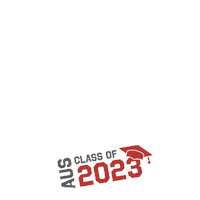 Class Of 2023 Sticker by American University of Sharjah