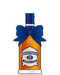 celebrate christmas present Sticker by Chivas Regal