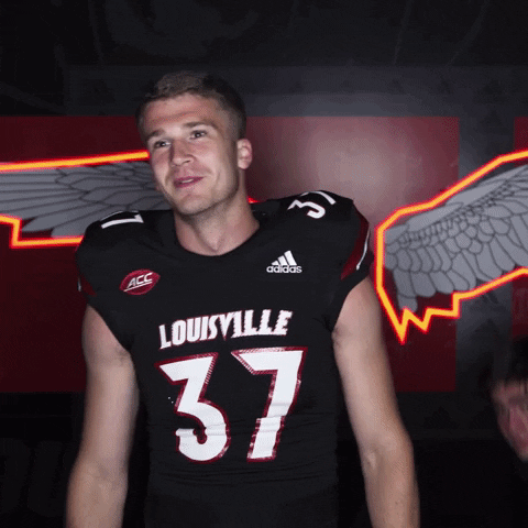 College Football Sport GIF by Louisville Cardinals