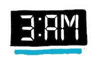 Alarm 3Am Sticker