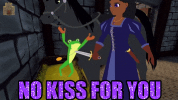Rejection Angry Princess GIF by Joy Everafter Stories