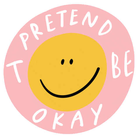 Pretending To Be Okay Stickers - Find & Share on GIPHY