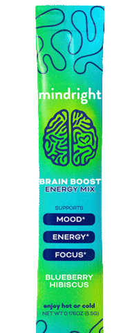 Energy Brain Sticker by get_mindright