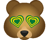 Heart Love Sticker by Baylor University