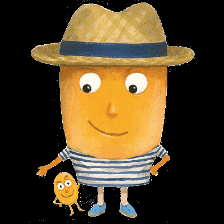 Happy Childrens Book GIF by Bob Popcorn