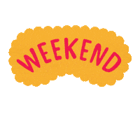 Sleepy Thank God Its Friday Sticker by CraveFX