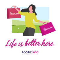 Life Is Better Here Sticker by AboitizLand