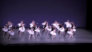 george balanchine dance GIF by New York City Ballet