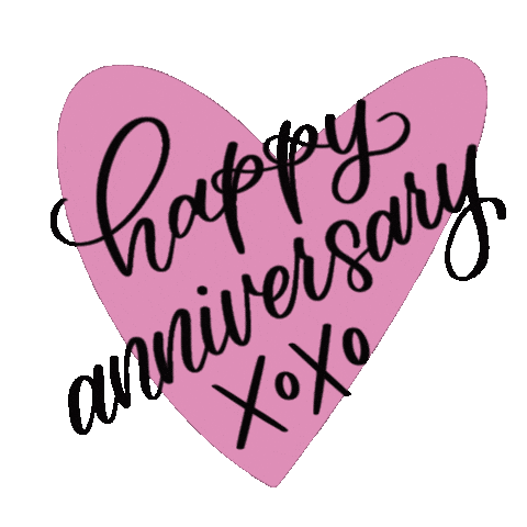 Happy Anniversary Love Sticker