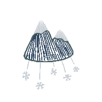 Winter Cocktail Sticker