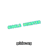Bear Monster Sticker by grizlor