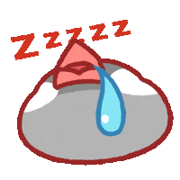 Sleep Zzz Sticker by Dream Hugo