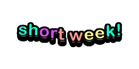 Long Weekend Short Week Sticker by Sabrina®