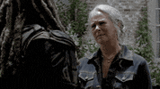 Awkward Melissa Mcbride GIF by The Walking Dead