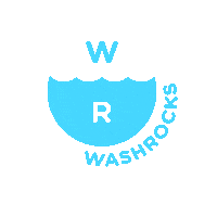 WASHROCKS bag smell stink dirty clothes Sticker