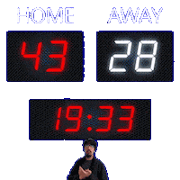 28 Away Sticker