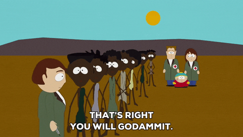 eric cartman desert GIF by South Park 