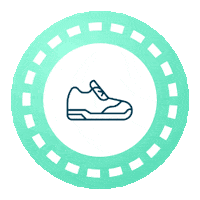 Run Walking Sticker by RemoteRun