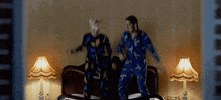 walkofftheearth happy woo sleep over walk off the earth GIF