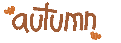 Fall Orange Sticker