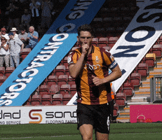 Celebration Point GIF by Bradford City AFC