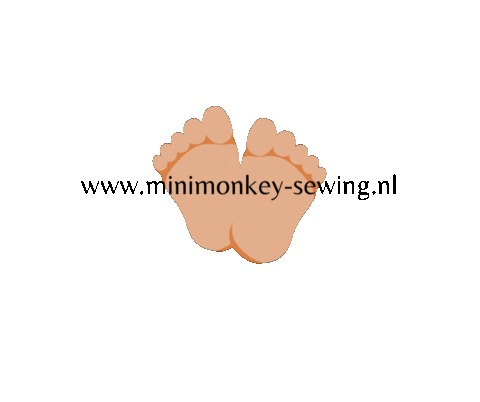 Minimonkey Sticker by Laura