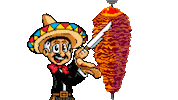 barriobars taco sombrero barrio taco barrio kebab taco lamb Sticker