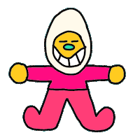 Dance Egg Sticker by Josh Cloud