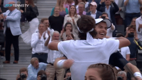 tennistv giphyupload happy cute wow GIF