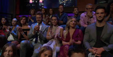 after the final rose audience GIF by The Bachelorette
