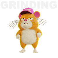 Lock In Hamster Sticker by Grind