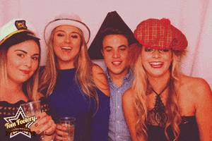 tomfoolerybooth fun birthday photobooth props GIF