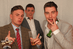 tomfoolerybooth fun birthday photobooth props GIF