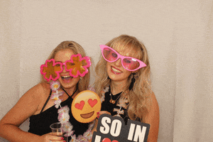 tomfoolerybooth fun birthday photobooth props GIF