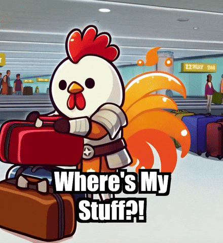 Vacation Wheres My Stuff GIF by Zorooster