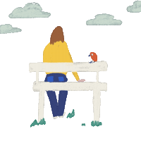 Clouds Sticker
