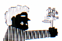 stanybebe flower black and white present for you GIF