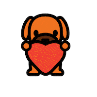 Boxer Dog Love Sticker