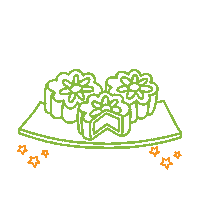 Lantern Mooncake Sticker by Vive Hong Kong