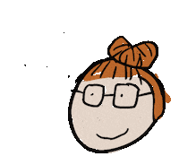 Girl Illustration Sticker