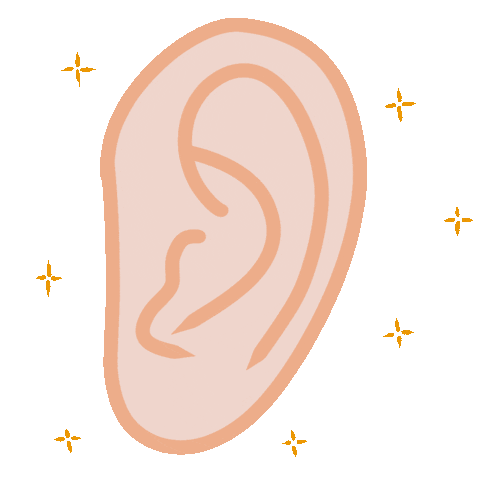 Artmologia orelha otorrino ouvido thamiotorrino Sticker