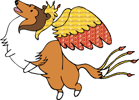 Dog Magic Sticker by TEHZETA