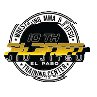 El Paso Bjj Sticker by Kemoy Anderson