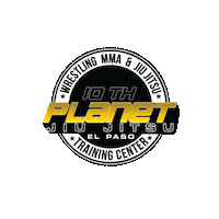 El Paso Bjj Sticker by Kemoy Anderson