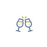 Celebration Cheers Sticker by Brandfizz