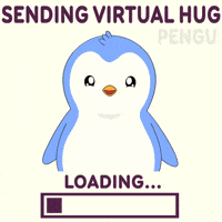 Cheer Up Hug GIF by Pudgy Penguins