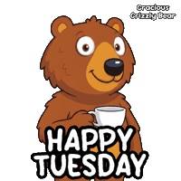 Happy Day Bear Sticker by VeeFriends