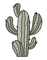 Plants Cactus Sticker